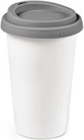 porcelain cup with lid Tagus