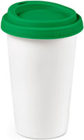 porcelain cup with lid Tagus