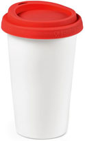 porcelain cup with lid Tagus