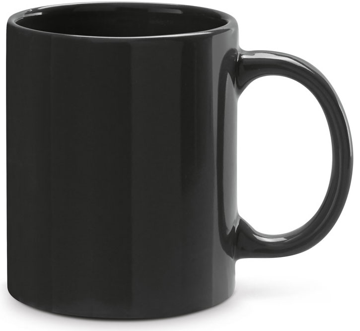 ceramic mug Barine black