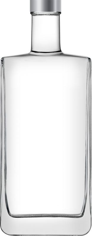 glass water bottle 70cl - Long Island