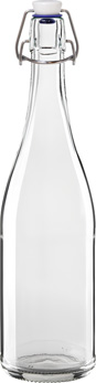 glass water bottle 750ml, 75cl - Maurer