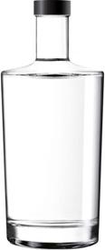 glass water bottle 750ml, 75cl - Neos