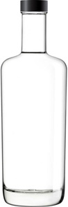 glass water bottle 750ml, 75cl - Oxygen
