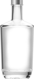 glass water bottle 750ml, 75cl - Tejo